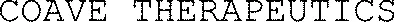 COAVE THERAPEUTICS
