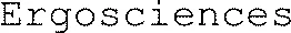 Ergosciences