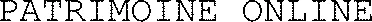 PATRIMOINE ONLINE