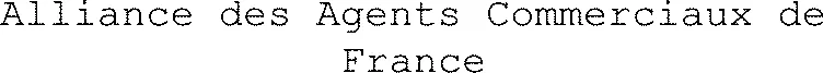 Alliance des Agents Commerciaux de France