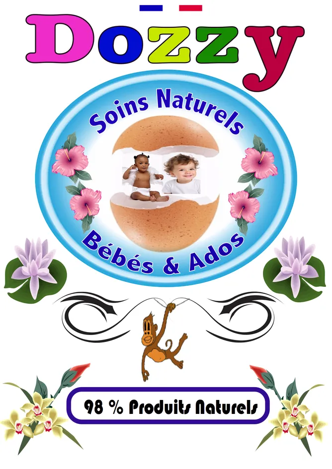 Dozzy Soins Naturels Bébés et Ados 98% Produits Naturels