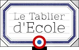  LE TABLIER D'ECOLE