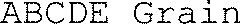 ABCDE Grain