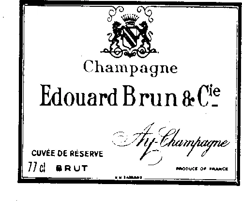 EDOUARD BRUN & CIE