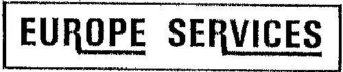 EUROPE SERVICES