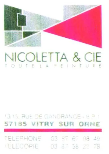 N. NICOLETTA & Cie Toute la peinture