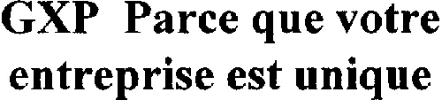 GXP PARCE QUE VOTRE ENTREPRISE EST UNIQUE