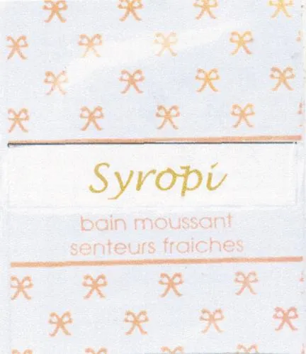SYROPI BAIN MOUSSANT SENTEURS FRAICHES