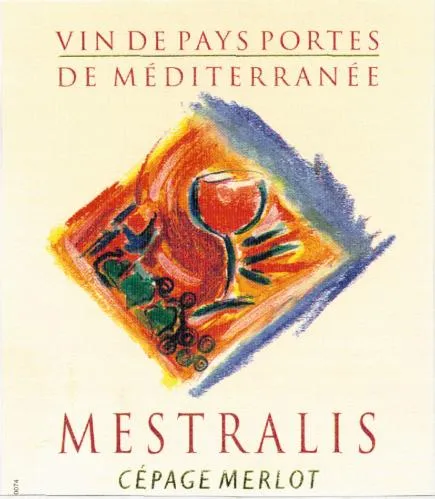 MESTRALIS VIN DE PAYS PORTES DE MEDITERRANEE