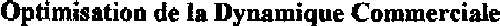 OPTIMISATION DE LA DYNAMIQUE COMMERCIALE