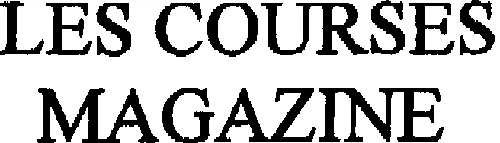 LES COURSES MAGAZINE