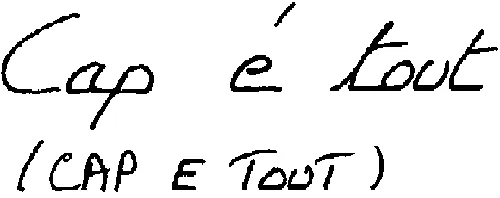 Cap é tout (CAP E TOUT)