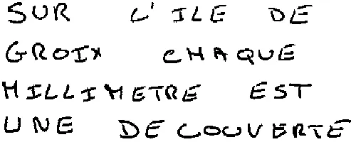 SUR L'ILE DE GROIX CHAQUE MILLIMETRE EST UNE DECOUVERTE