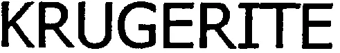 KRUGERITE