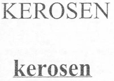 KEROSEN