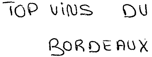 TOP VINS DU BORDEAUX