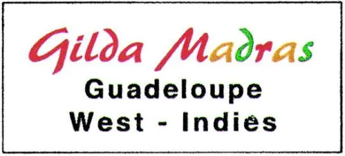 GILDA MADRAS GUADELOUPE WEST-INDIES