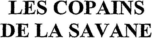 LES COPAINS DE LA SAVANE