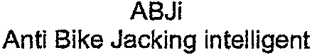 ABJi Anti Bike Jacking intelligent
