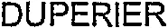 DUPERIER