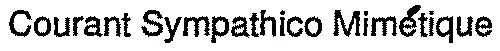 Courant Sympathico Mimétique