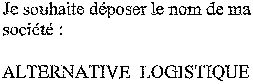 ALTERNATIVE LOGISTIQUE