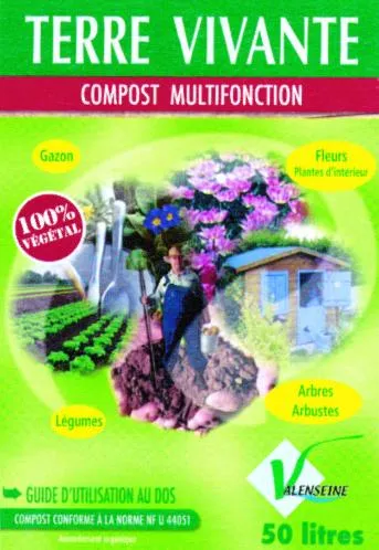 TERRE VIVANTE COMPOST MULTIFONCTION VALENSEINE