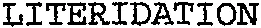 LITERIDATION