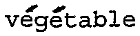 végétable