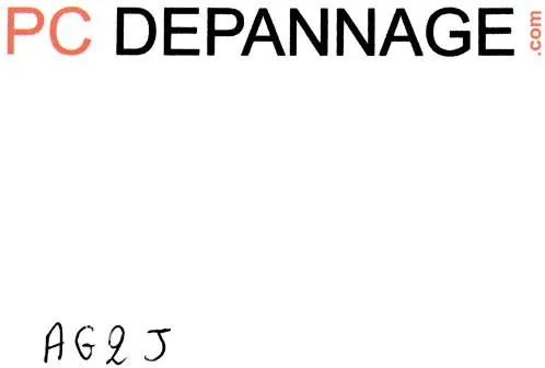 PC DEPANNAGE.com AG2J