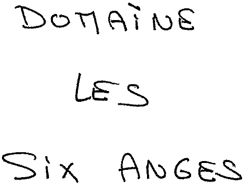 DOMAINE LES SIX ANGES