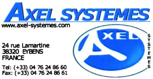 AXEL SYSTEMES WWW.AXEL-SYSTEMES.COM