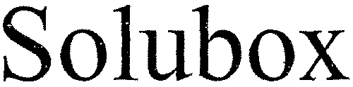 Solubox