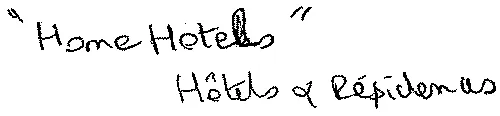 “ HOMEHOTELS ” HÔTELS & RESIDENCES