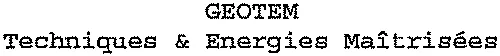 GEOTEM Techniques & Energies Maîtrisées