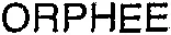 ORPHEE