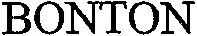 BONTON