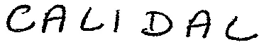 CALIDAL
