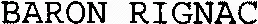 BARON RIGNAC