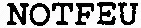 NOTFEU