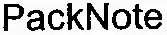 PackNote