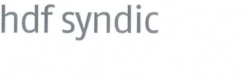 hdf syndic