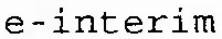 e-interim