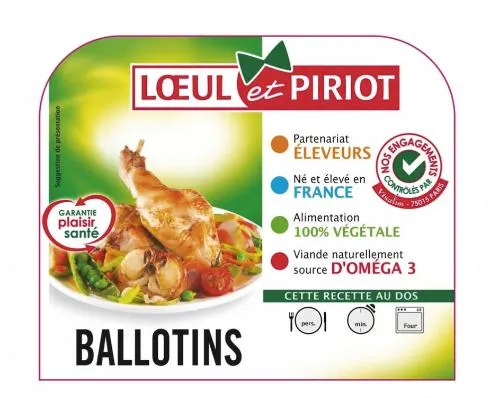 LOEUL ET PIRIOT BALLOTINS GARANTIE PLAISIR SANTE