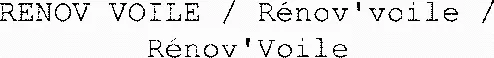 RENOV VOILE / Rénov'voile / Rénov'Voile
