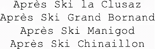 Après Ski la Clusaz Après Ski Grand Bornand Après Ski Manigod Après Ski Chinaillon
