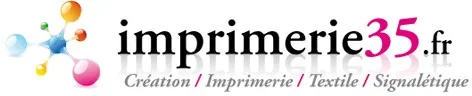 IMPRIMERIE35.FR CREATION / IMPRIMERIE / TEXTILE / SIGNALETIQUE