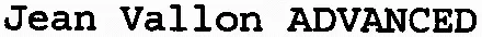 Jean Vallon ADVANCED