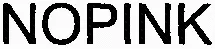 NOPINK