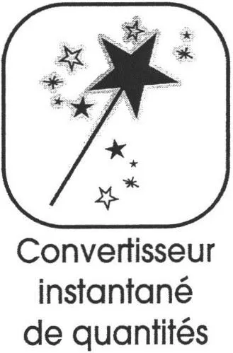 Convertisseur instantané de quantités